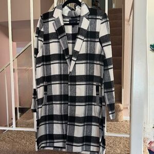 Lovely Plaid Carcoat